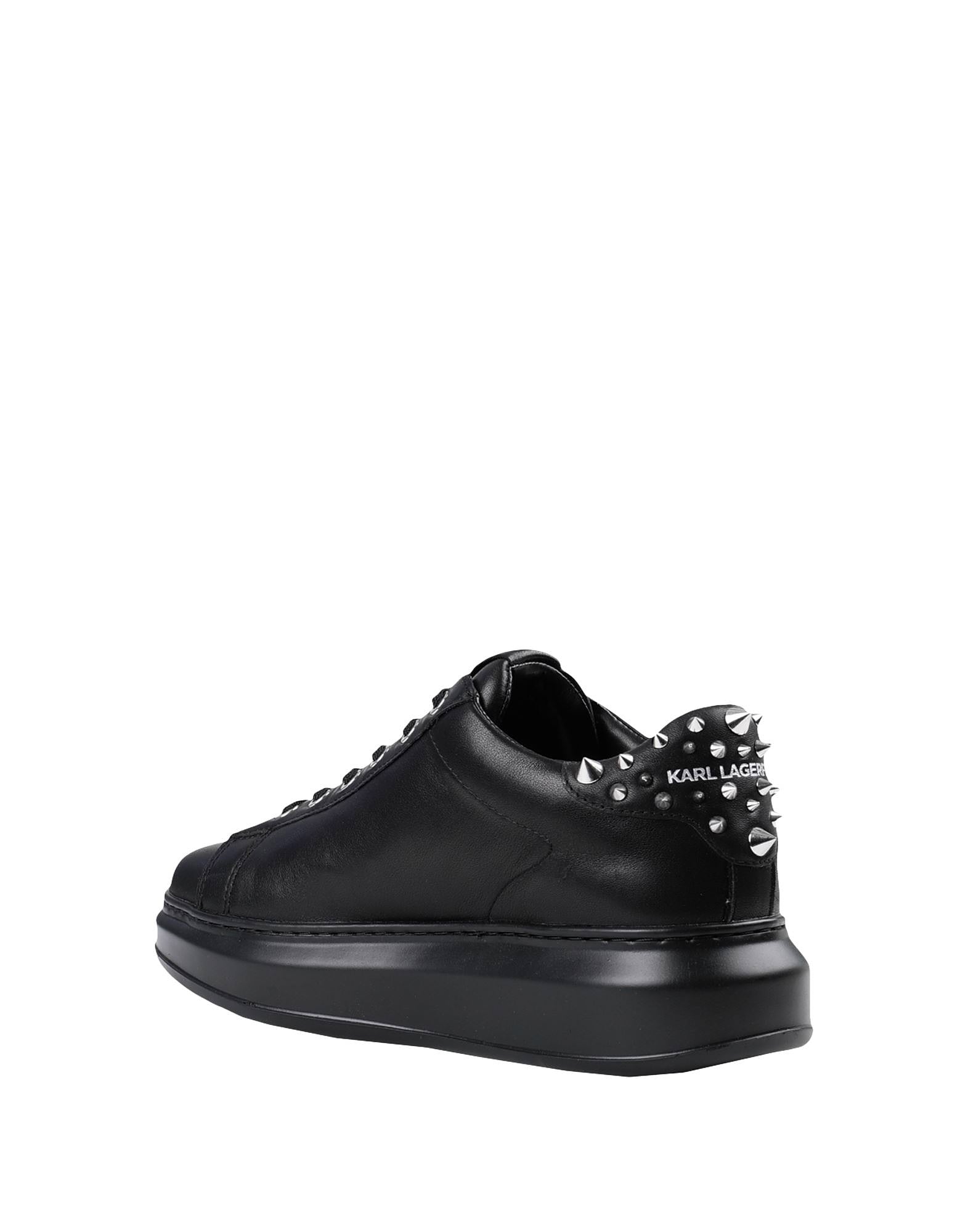 KARL LAGERFELD KAPRI KARL IKONIC STUD TAB SNEAKER