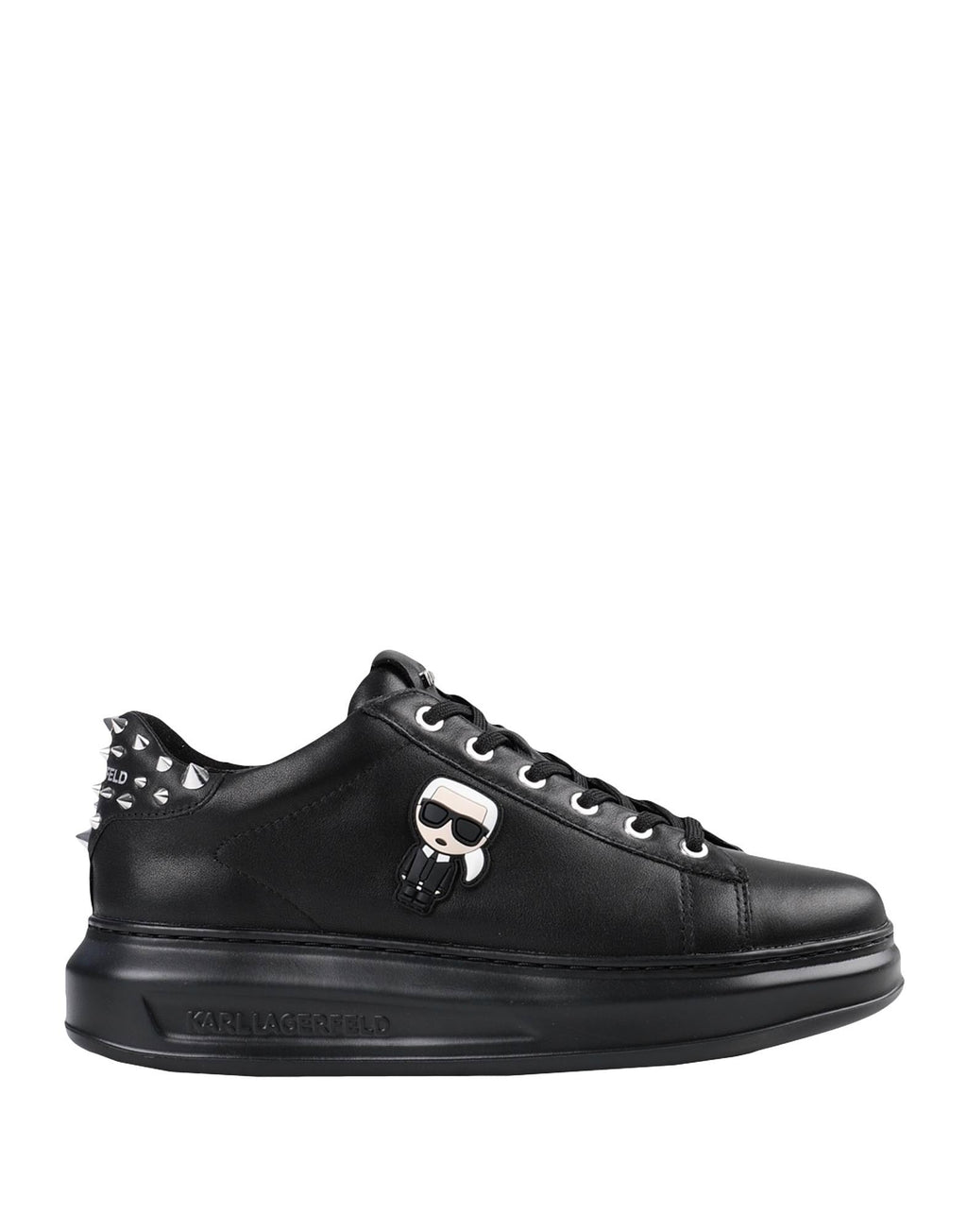 KARL LAGERFELD KAPRI KARL IKONIC STUD TAB SNEAKER