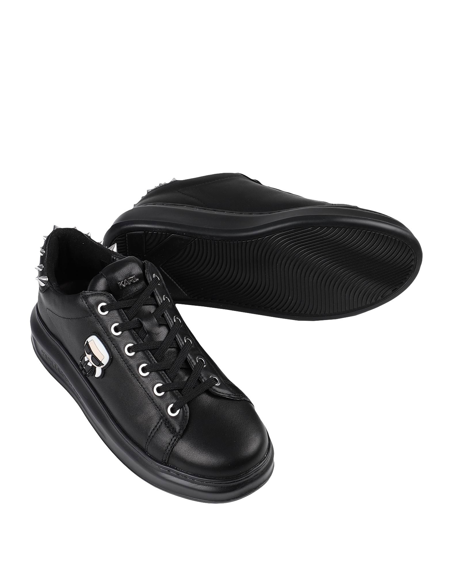 KARL LAGERFELD KAPRI KARL IKONIC STUD TAB SNEAKER