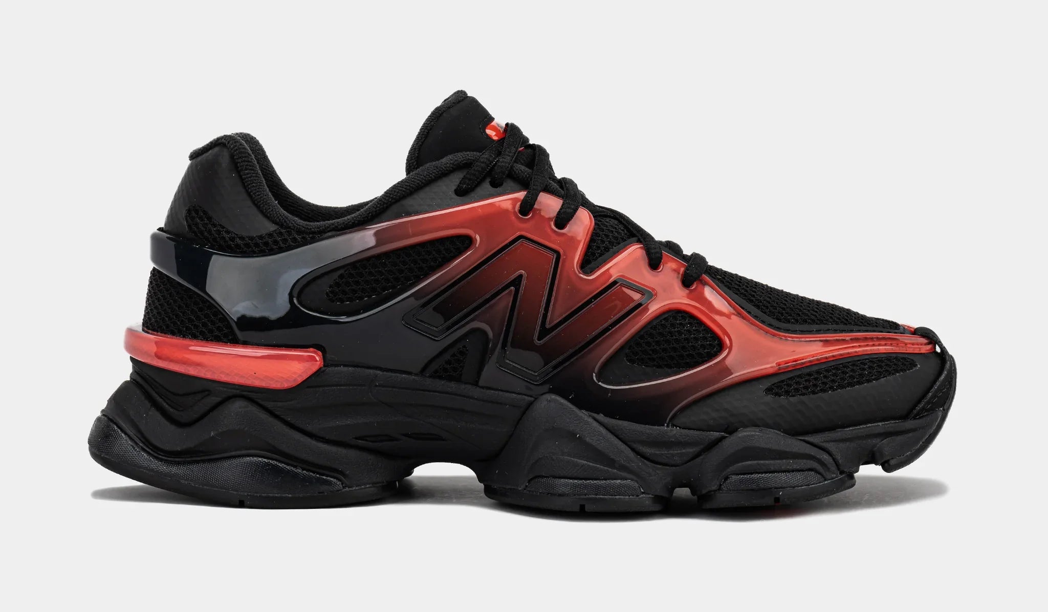 New Balance 9060 "Black Red" Patent Sneaker