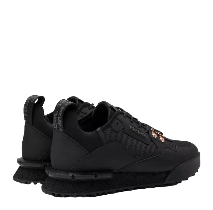 Replay Field Total Mens Sneakers – Black