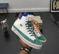 Lacoste Gripshot Mid Sneaker (White/Green/Orange)
