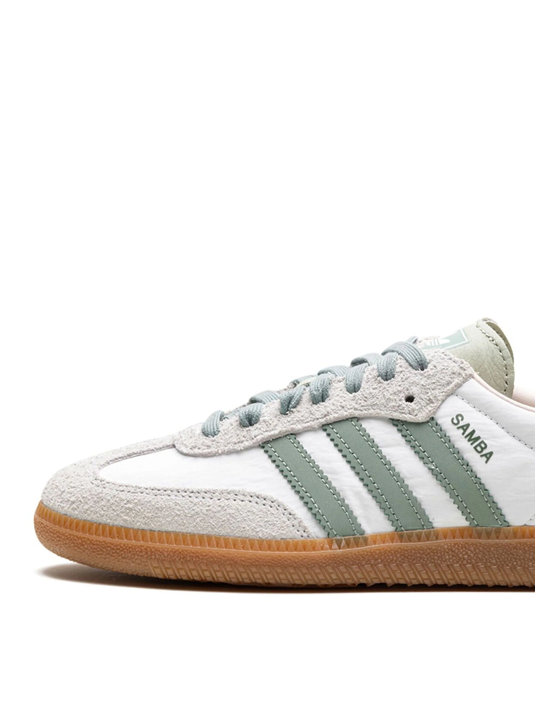 ADIDAS SAMBA "SILVER GREEN" SNEAKERS