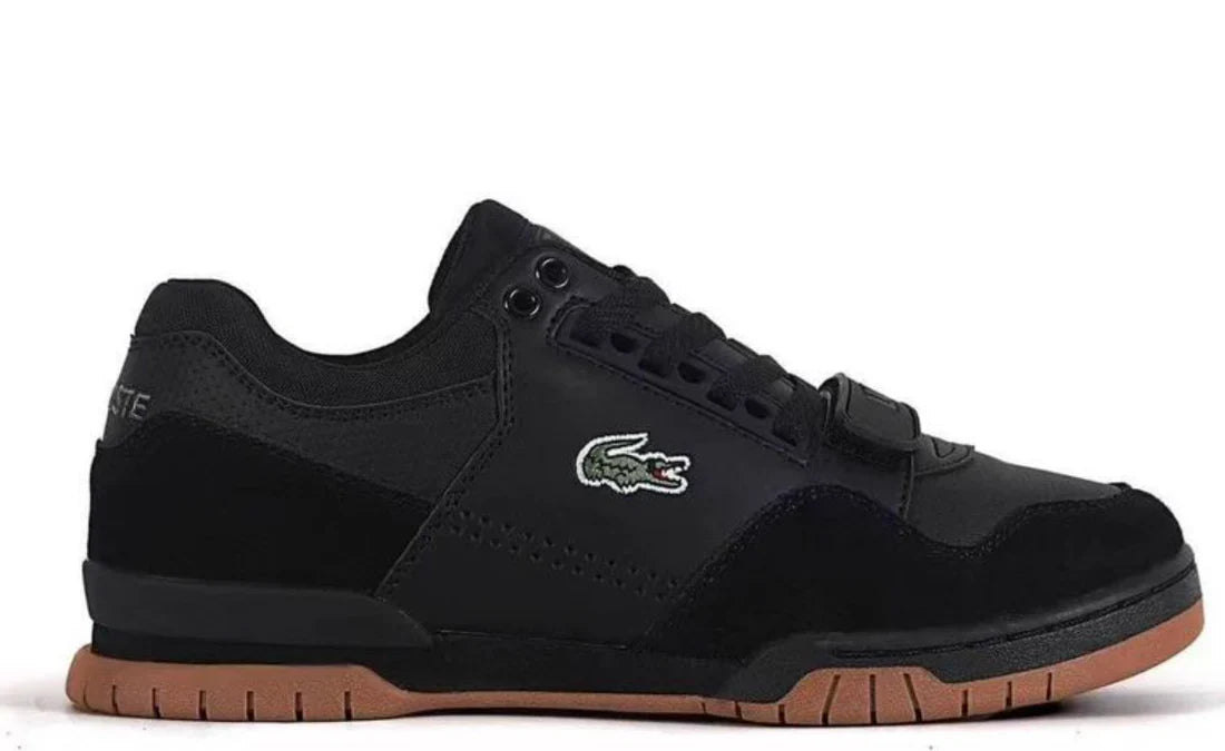Lacoste Missouri Black Leather Trainers