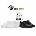 1x Nike Air Force 1 White & 1x Air Force 1 Black + Socks - Combo Deal (SAVE 200)