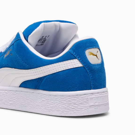 Puma Suede XL Blue and White