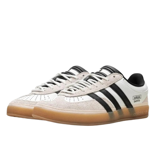 1x Nike Air Force 1 White/Black & 1x Adidas Gazelle Indoor Benito + Socks - Combo Deal (SAVE 200)