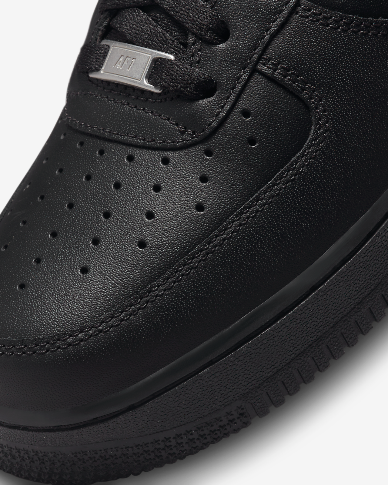 Nike  Air Force 1 '07 Black Sneaker
