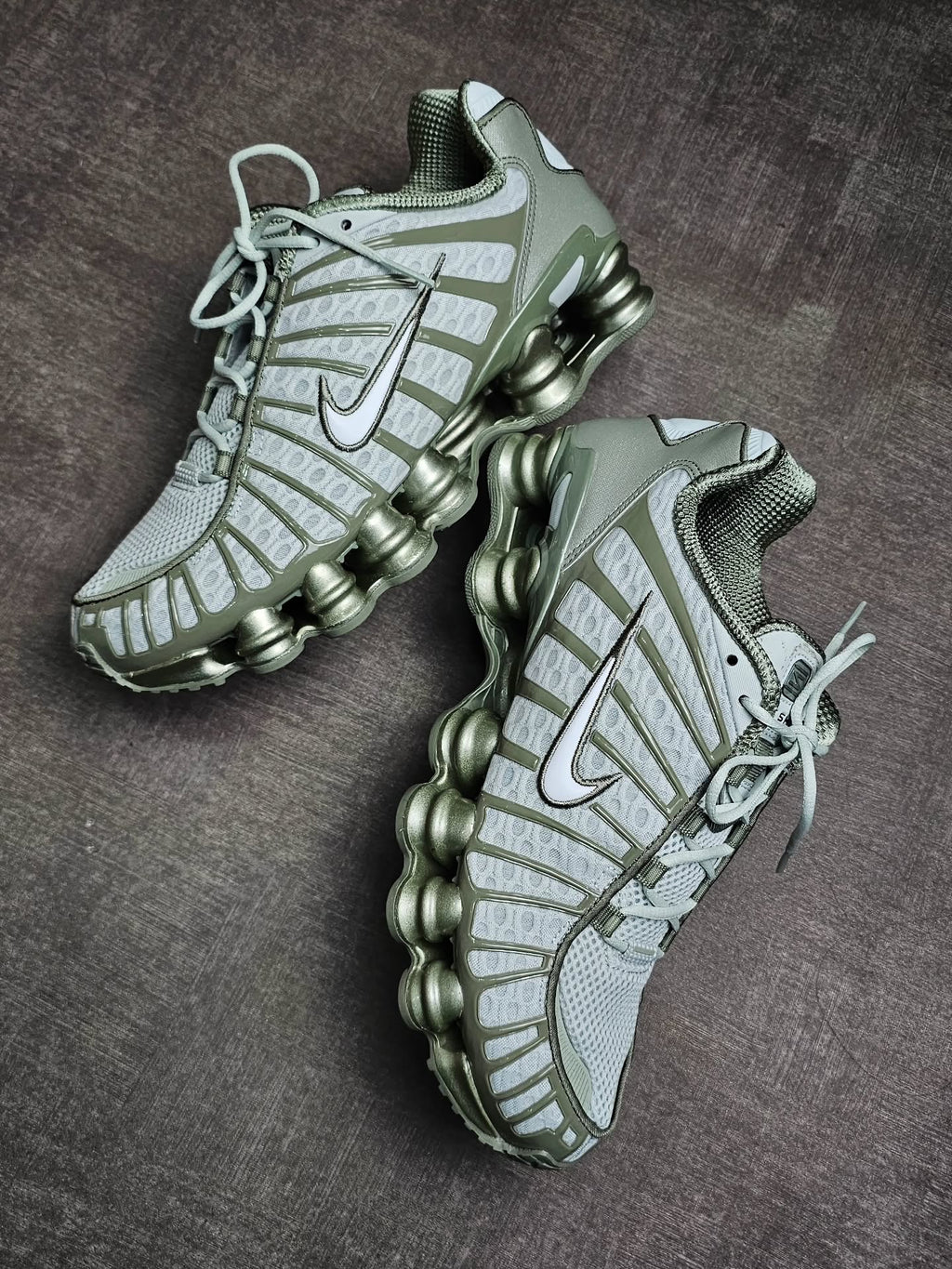 Nike Shox TL " Light Army "