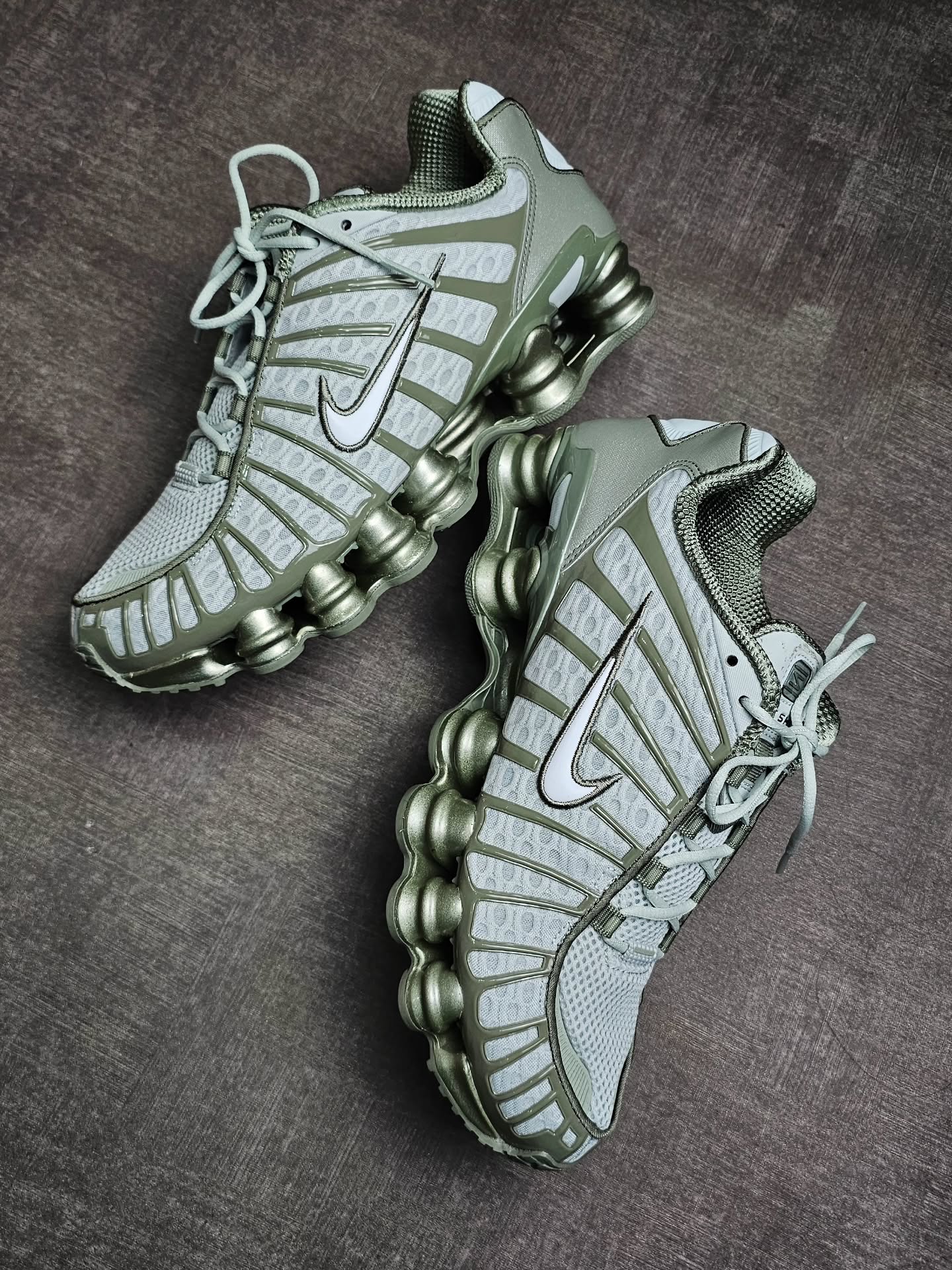 Nike Shox TL " Light Army "