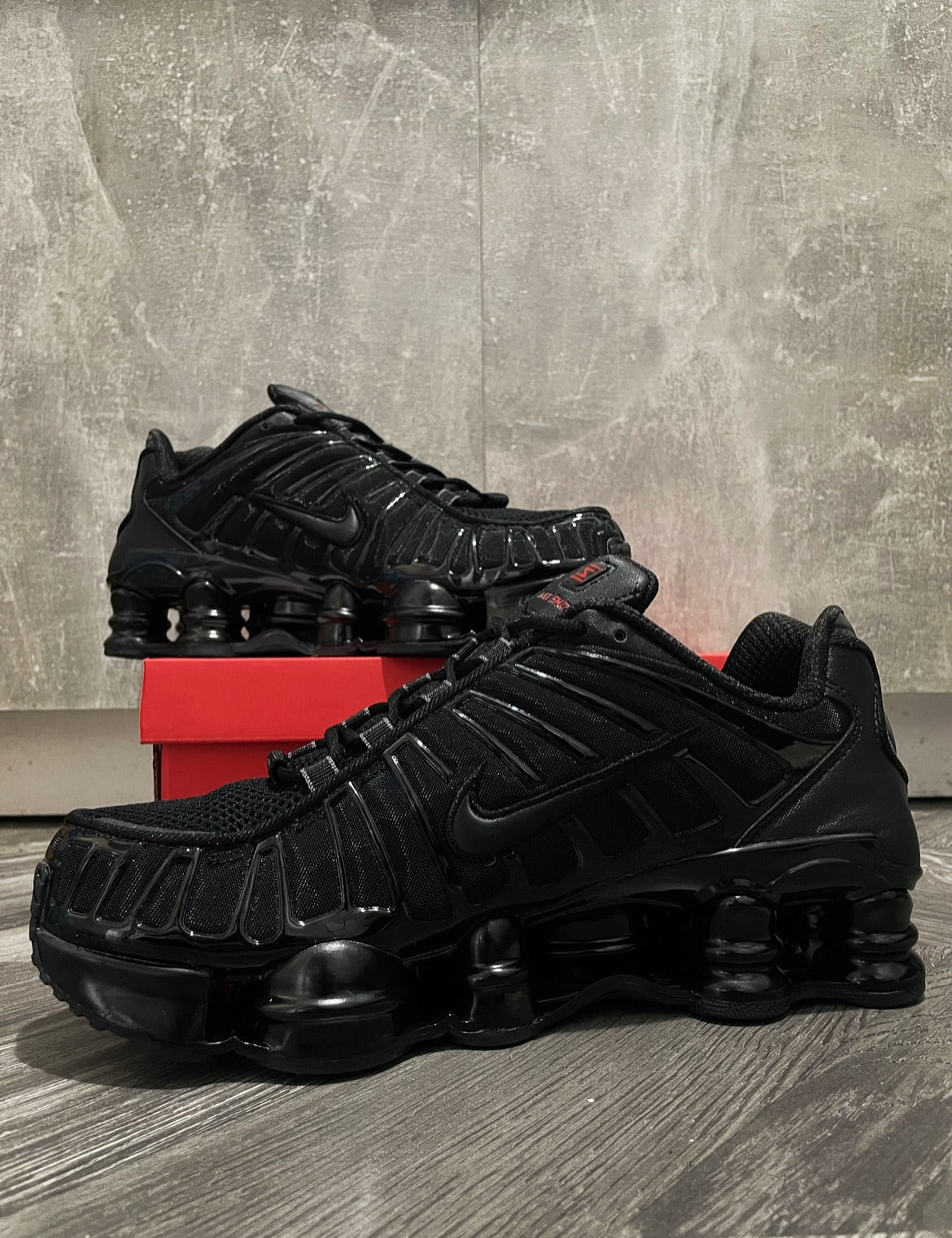 Nike Shox TL " Triple Black "