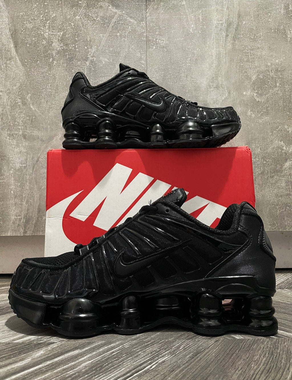 Nike Shox TL " Triple Black "