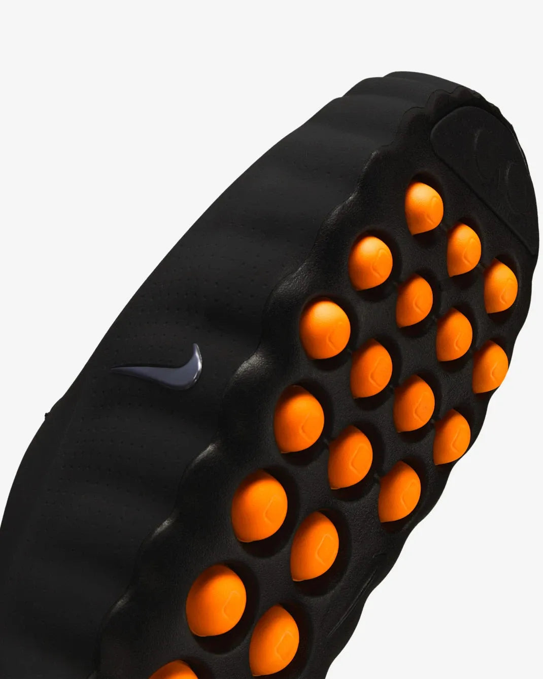 Nike Mind 001 Black, Solar Red & Light Smoke Slides