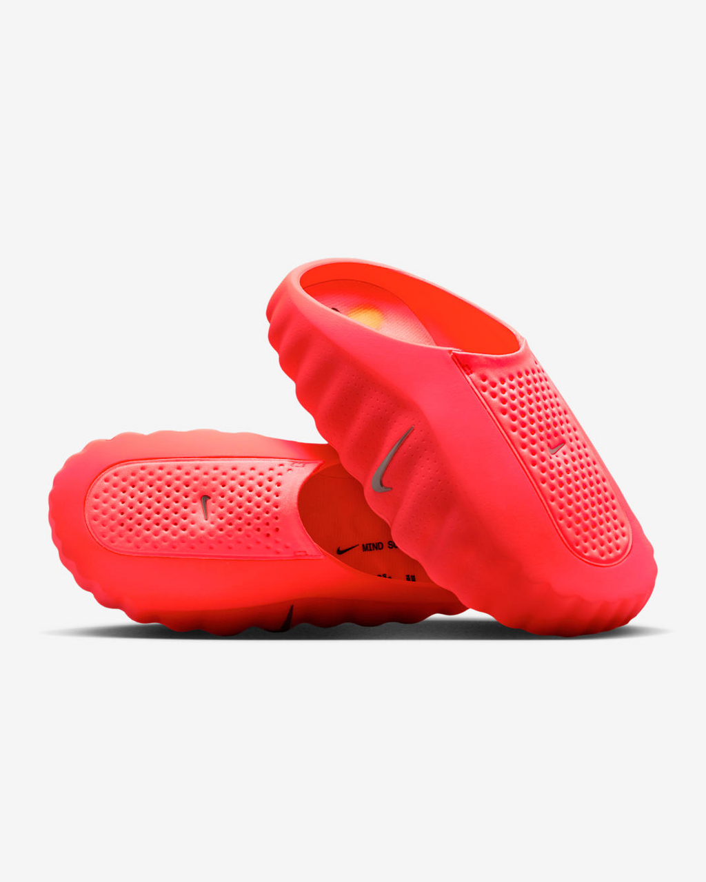 Nike Mind 001 'Solar Red' Slides