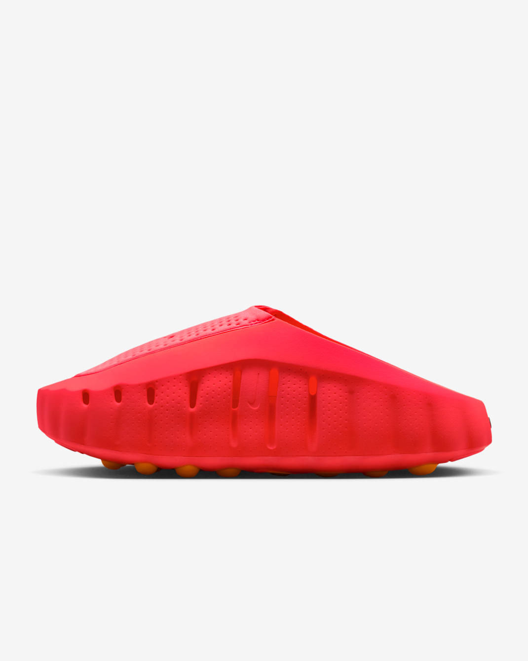 Nike Mind 001 Black, Solar Red & Light Smoke Slides