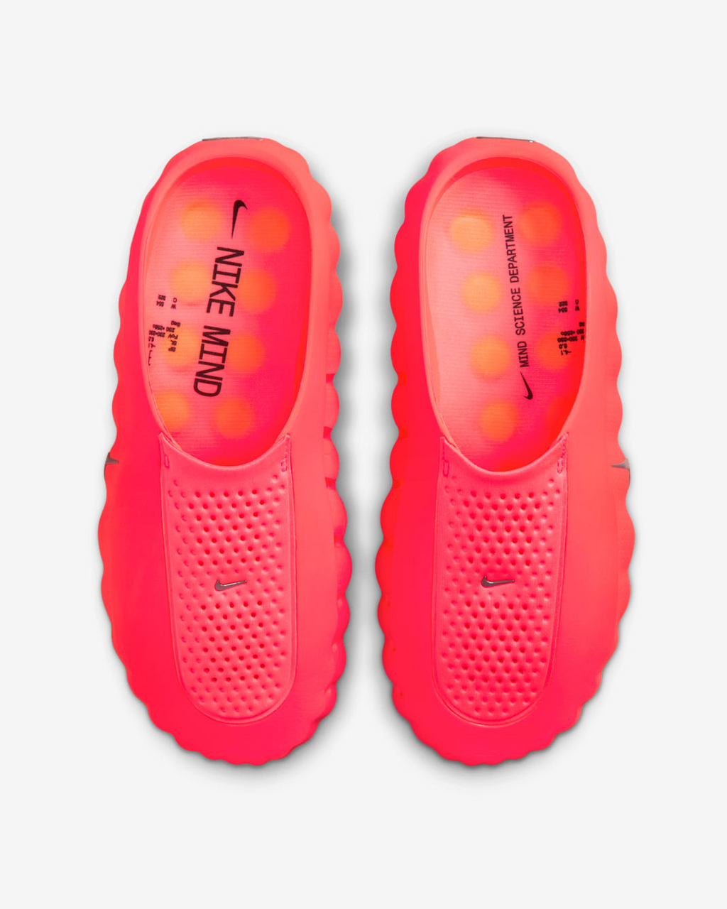 Nike Mind 001 'Solar Red' Slides