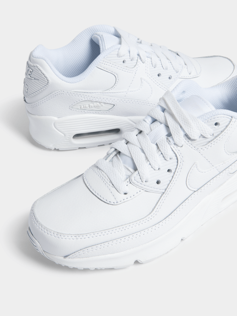 Nike Junior Air Max 90 White Sneaker