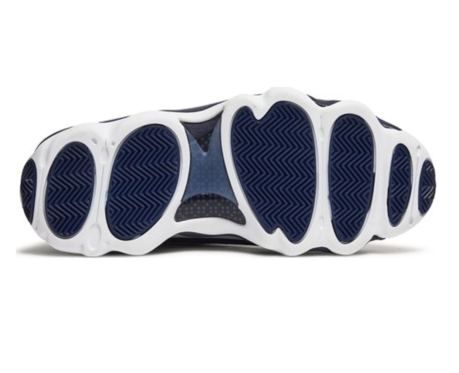 Nike Air Jordan Pro strong white “Midnight Navy” basketball sneakers