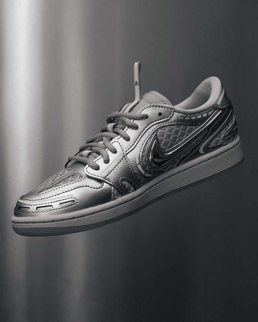 Jordan 1 Low Method Of Make Neutral Grey/Metallic Silver