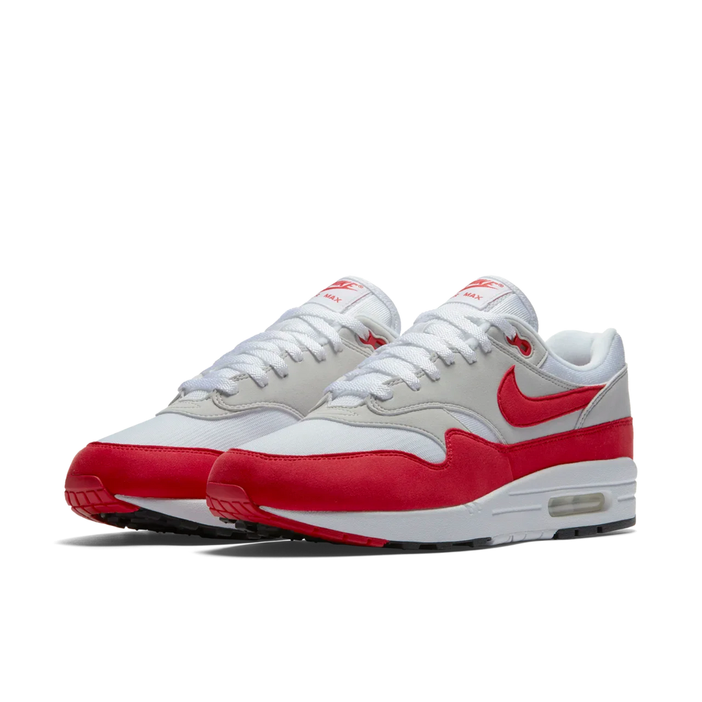 Nike Air Max 1 Anniversary “White/University Red”