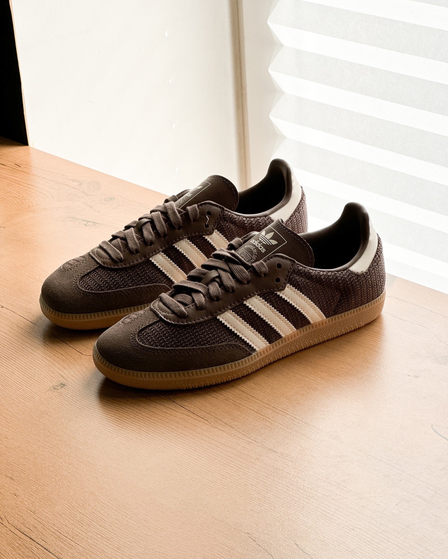 Adidas Samba OG " Tweed Pack Dark Brown"