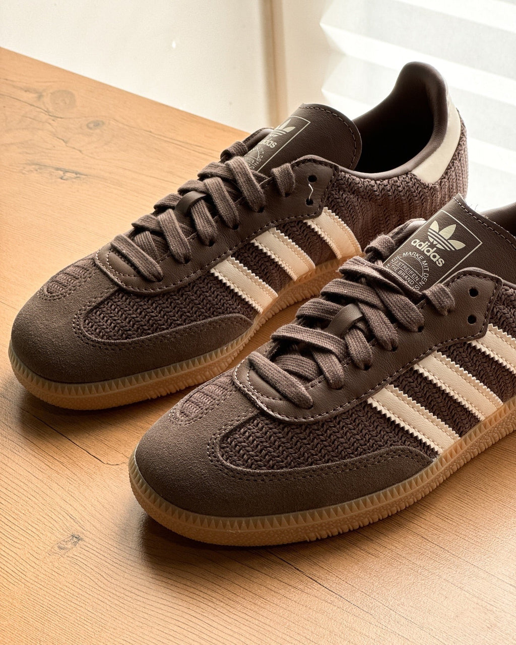 Adidas Samba OG " Tweed Pack Dark Brown"