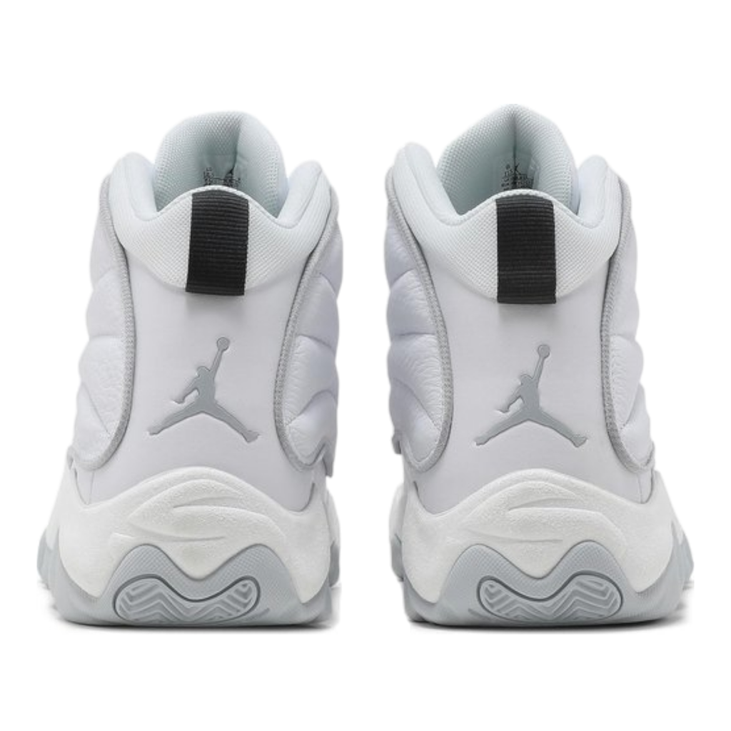 Nike Air Men’s Jordan Pro strong “White metallic platinum” sneakers