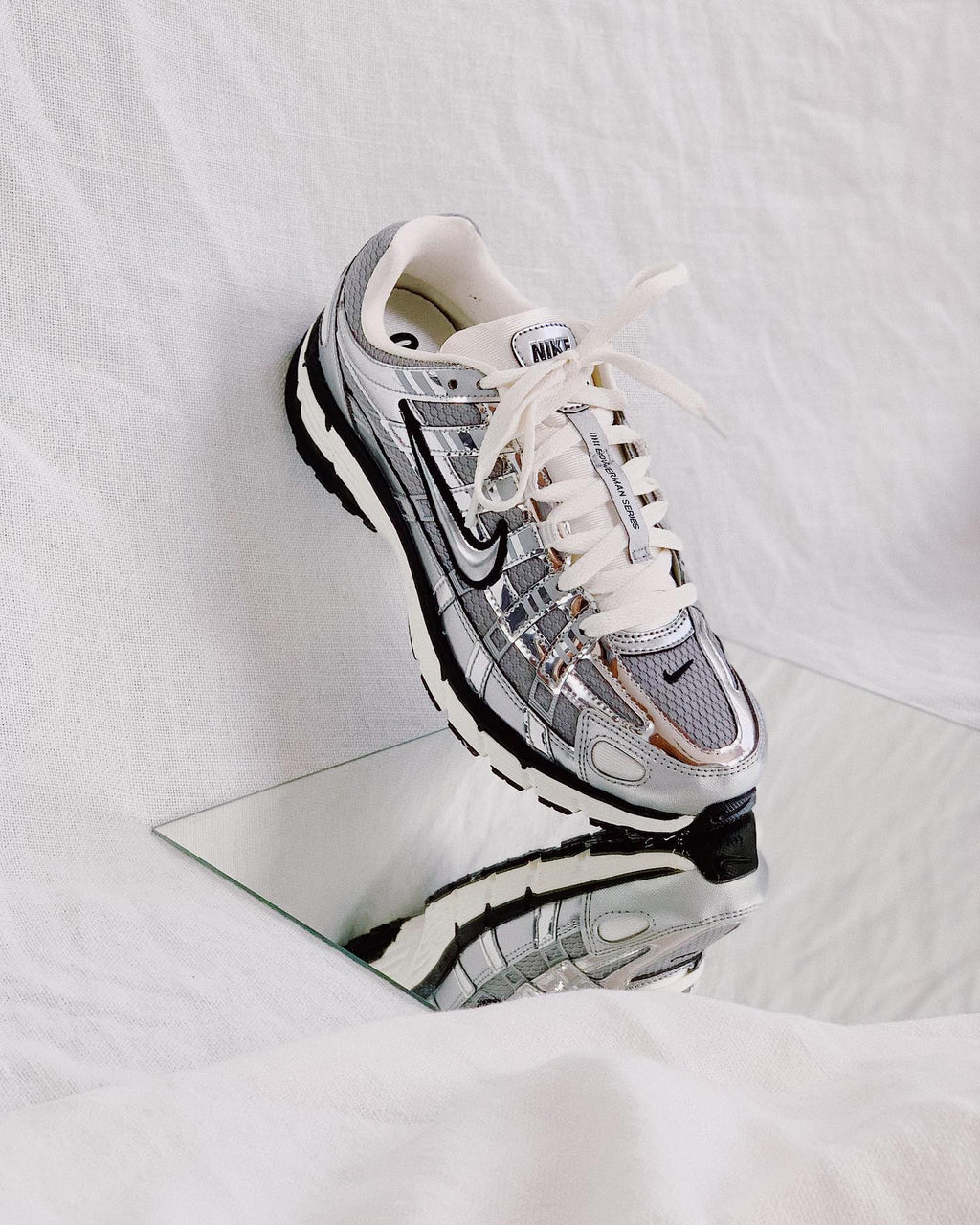Nike P-6000  Metallic Silver