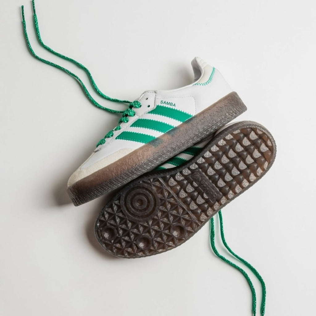 Adidas Samba White Green