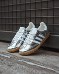 Adidas Samba OG "Silver Metallic Cracked Leather"